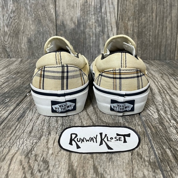 VANS Original Checker Plaid Slip On Sneakers Unisex - Picture 3 of 11